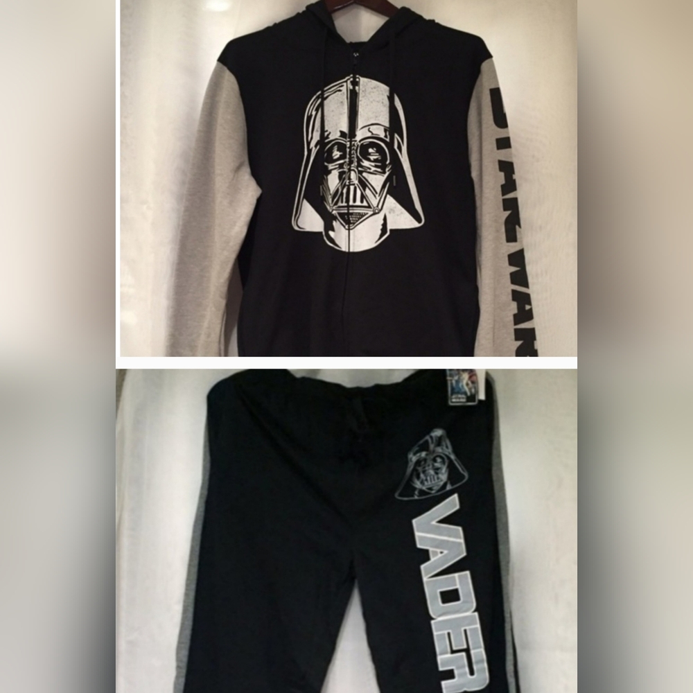 Set: Star Wars Darth Vader Hoodie & Pajama Lounge Pants